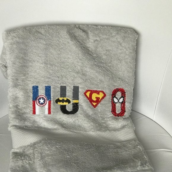 Toalla de superheroes