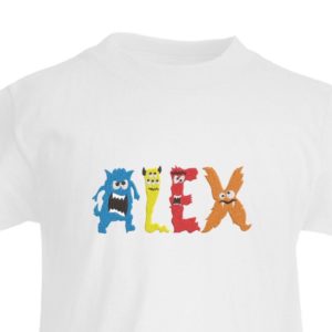 Camiseta de monstruos