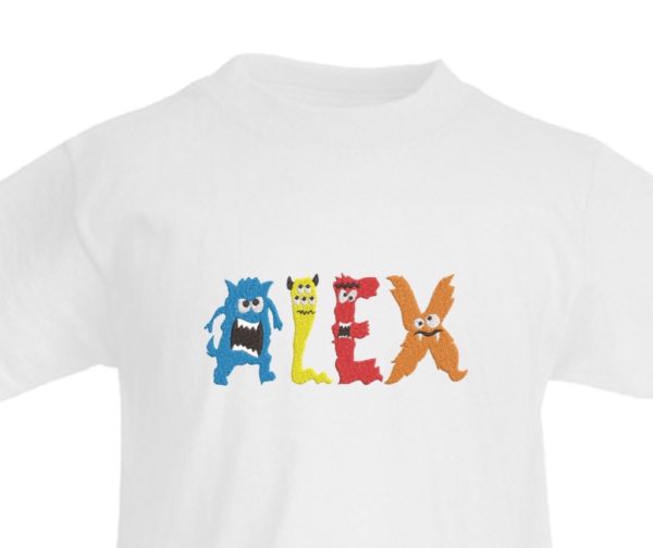 Camiseta de monstruos