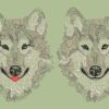 camiseta de lobo