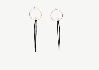 Pendientes black Isusquiza