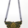 Collar mariposa Black