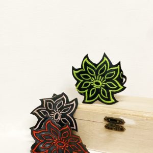 Hecho con neumáticos reciclados