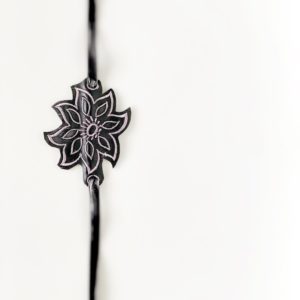 Pulsera de neumáticos reciclados BLACK Elena