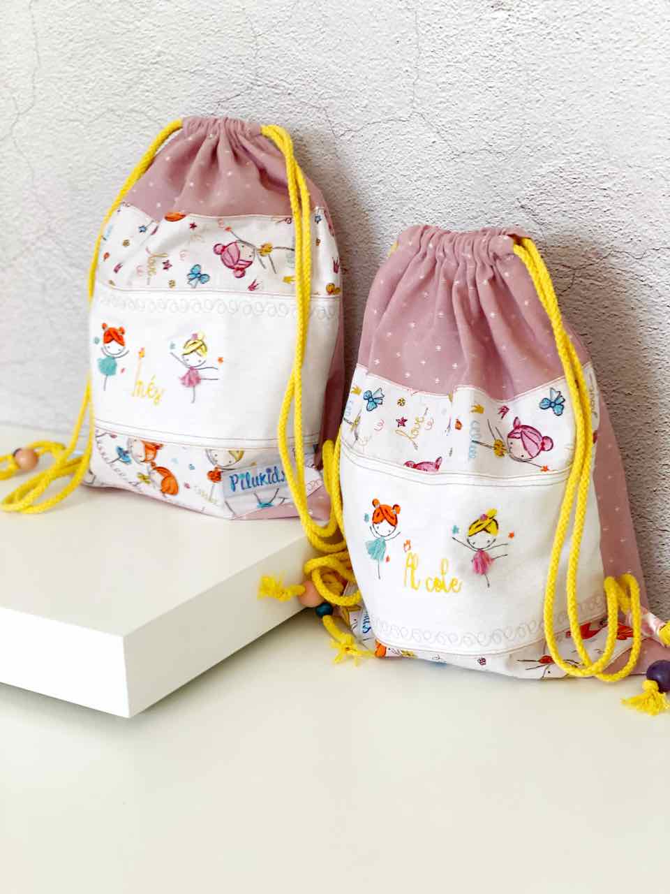Bolsa de almuerzo DIY Couture o bolsa para llevar tu almuerzo - Perles & Co