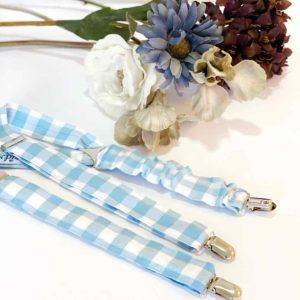 TIRANTES VICHY AZUL